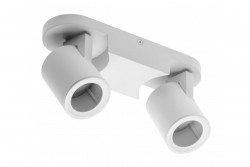 Decor Lampada a soffitto BLINK AC220-240V 50/60 Hz GU10 max. 20W*2 IP20 doppia bianca 1208963843