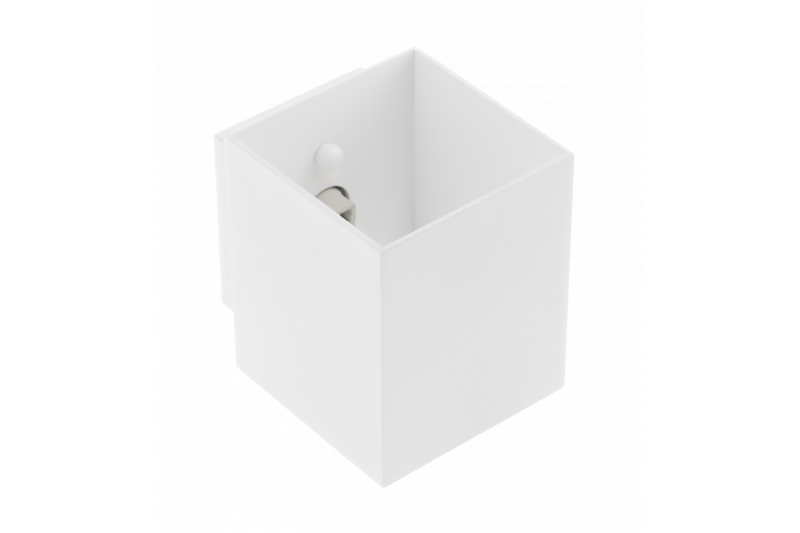 Decor Apparecchio da parete CAMPIONE in alluminio G9 IP20 max. 40W IP20 quadrato bianco. 1208963850