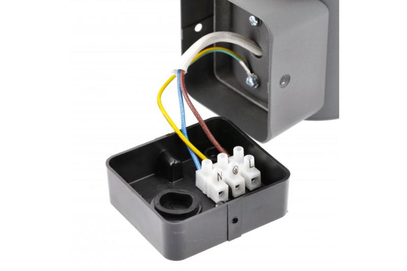 Decor Apparecchio da giardino CORTA-AU E27 MAX.25W IP44 AC220-240V 50-60Hz lampada da parete superiore dritta antracite 1208963857