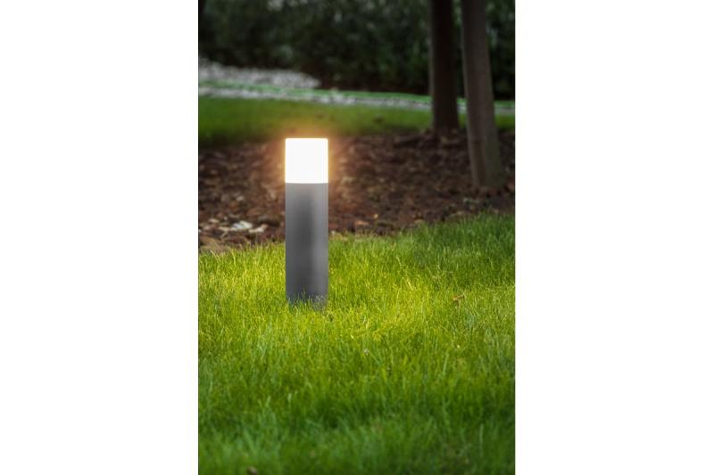 Decor L'attrezzatura da giardino CORTA-P 40 E27 MAX.25W IP44 AC220-240V 50-60Hz palo antracite. 1208963860