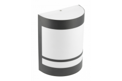 Decor Luce a parete ESO con attacco E27 MAX. 11W IP54 AC220-240V 50/60Hz nera. 1208963873