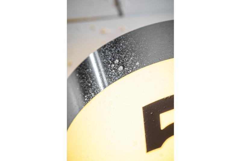 Decor Luce a parete ESO montata a parete E27 MAX. 11W IP54 AC220-240V 50/60Hz inox 1208963874