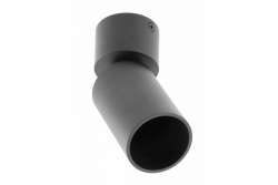 Decor Lampada a soffitto FARGO MINI in alluminio 56x150mm IP20 max 20W tonda nera 1208963877