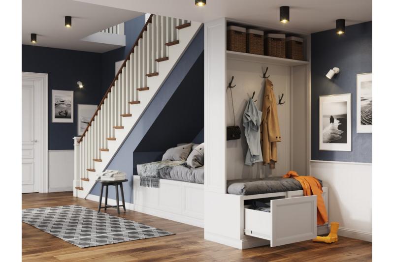 Decor Lampada a soffitto FARGO MINI in alluminio 56x150mm IP20 max 20W bianca rotonda 1208963879