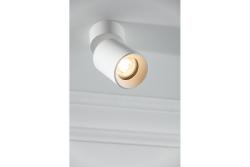 Decor Lampada a soffitto FARGO 2 in alluminio 70x166mm IP20 max 20W rotonda nera 1208963881