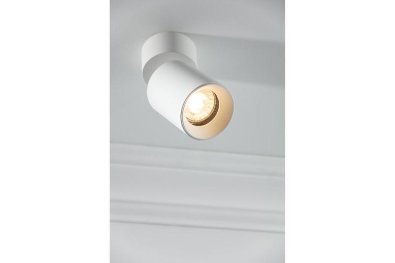 Decor Lampada a soffitto FARGO 2 in alluminio 70x166mm IP20 max 20W rotonda nera 1208963881