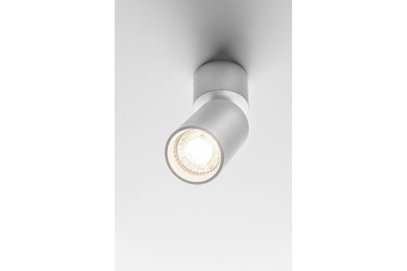 Decor Lampada da soffitto FARGO MINI 2 in alluminio 56x150mm IP20 max 20W bianca rotonda 1208963882