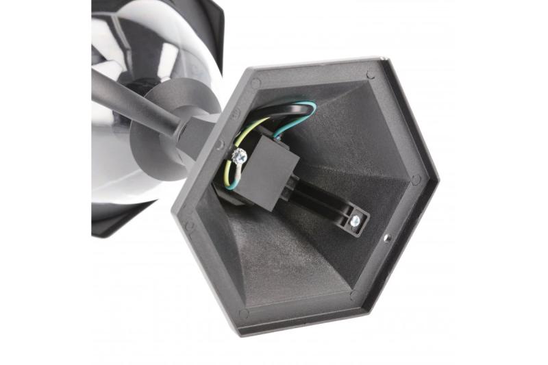 Decor Lampada da giardino GRANDE-P 31 E27 MAX.60W IP54 AC220-240V 50-60Hz nero per palo 1208963886