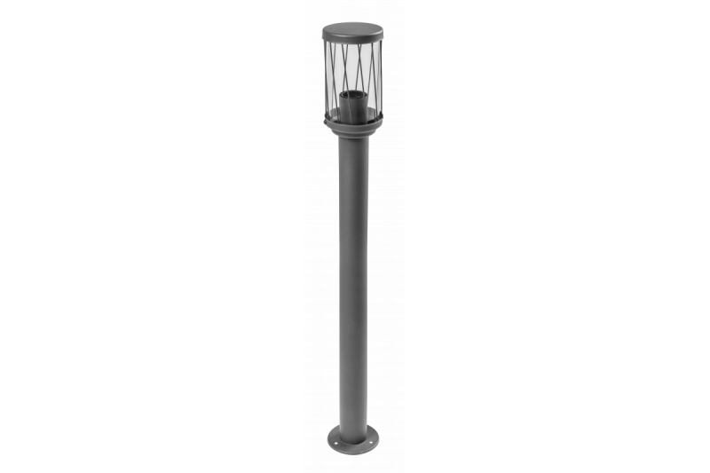 Decor KERTA-P 80 luce da giardino E27 MAX.12W IP44 AC220-240V 50-60Hz bollard grafite 1208963908