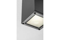 Decor Luminaire a soffitto LENTO alum 100x130 IP54 max 35W quadrato grafite 1208963923