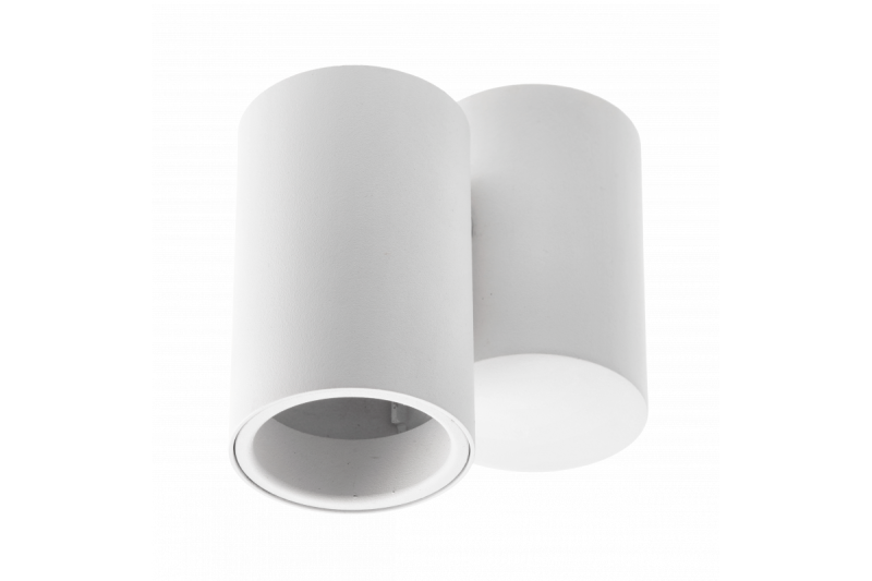 Decor Lampada da soffitto LUPO in alluminio 11.6x5.6x11.5 IP20 1*GU10 max. 50W bianca rotonda 1208963927