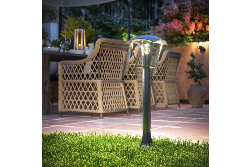 Decor Elemento da giardino MARINA-P E27 MAX.20W IP54 AC220-240V 50-60Hz pilastro nero 1208963931