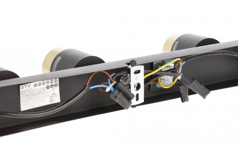 Decor Lampada a soffitto ORIO in alluminio 43.0x5.5x14.0 IP20 3*GU10 max. 50W rotonda nera 1208963967