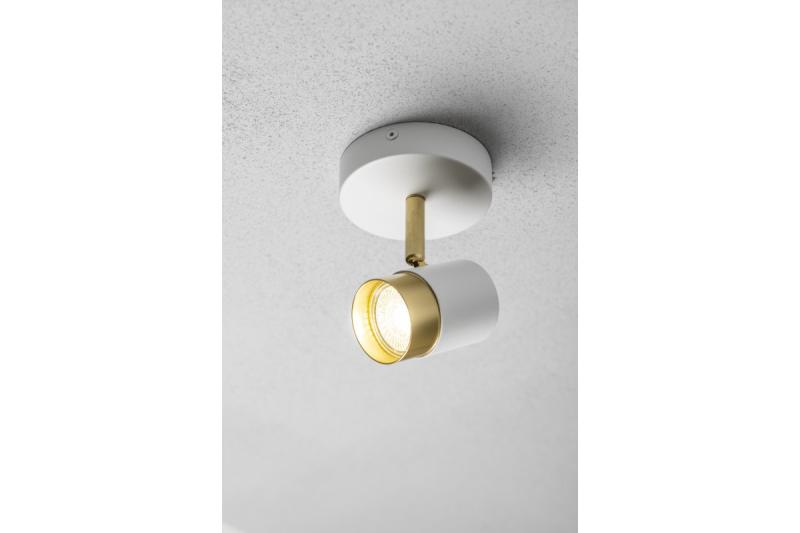Decor Lampada da soffitto ORIO in alluminio 11.6x5.6x11.5 IP20 1*Gu10 max. 50W bianca rotonda 1208963968