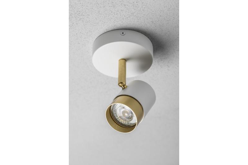 Decor Lampada da soffitto ORIO in alluminio 11.6x5.6x11.5 IP20 1*Gu10 max. 50W bianca rotonda 1208963968