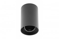 Decor Lampada a soffitto RESTO PC φ80x125mm IP20 max 20W nera rotonda 1208963985