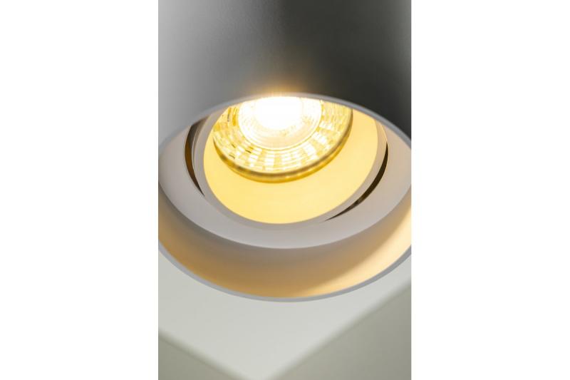 Decor Lampada a soffitto RESTO PC φ80x125mm IP20 max 20W bianca rotonda 1208963986