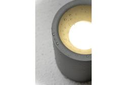 Decor Lampada da soffitto SENSA AQUA in alluminio 85x115 IP54 max 50W grigio circolare 1208964008