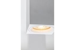 Decor Superficie montata a parete lampada SENSA MINI alluminio 70x70x115 IP20 max 50W quadrato alloggiamento bianco. 1208964014