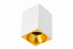 Decor Apparecchio a soffitto TENSA in alluminio 90x90x140 IP20 GU10 quadrato bianco 1208964021