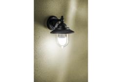 Decor Luminaire da giardino TOSKANA-AD E27 MAX.60W IP54 AC220-240V 50-60Hz nero opaco. 1208964026