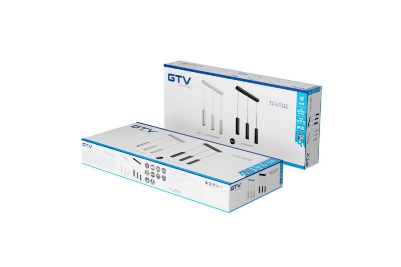 Decor Lampada sospesa TRESOS 3xGU10 in alluminio IP20 max. 3x20W 1208964028