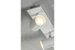 Decor Lampada a soffitto VENETO IP20 max. 20W 3 x GU10 bianco rotondo 1208964039