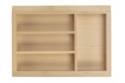 Decor Cutle Portaposate Regolabile Inserto per Armadi da 400-600mm Colore Faggio 1208966289