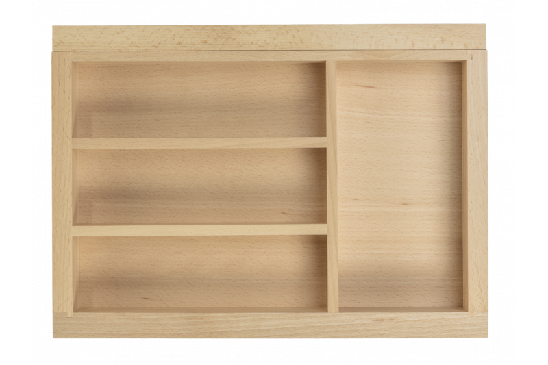 Decor Cutle Portaposate Regolabile Inserto per Armadi da 400-600mm Colore Faggio 1208966289