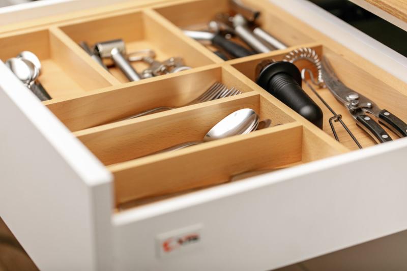 Decor Cutle Portaposate Cucina Regolabile Inserto per Armadi da 600-1000mm 1208966291