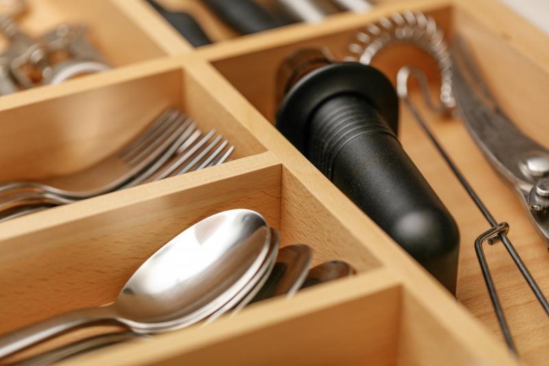 Decor Cutle Portaposate Cucina Regolabile Inserto per Armadi da 600-1000mm 1208966291