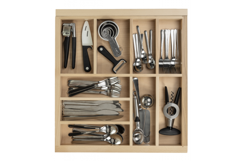 Bakje voor bestek Decor Cutle verstelbare bestekorganizer keuken 1208966292
