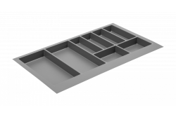 Vassoio per Posate Decor Cutle Inserto per Cassetto da Cucina 900 Antracite 1208966382