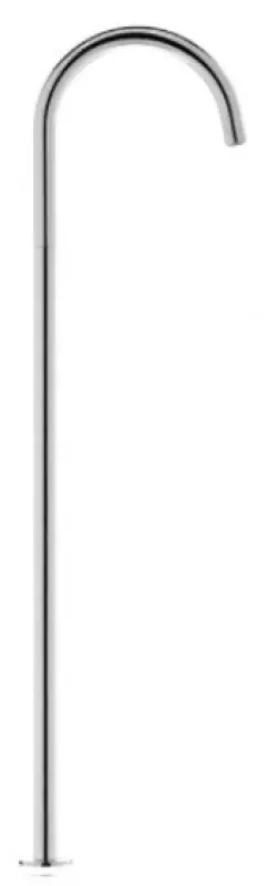 Waterevolution Flow Rubinetto per lavabo autonomo con beccuccio PVD oro chiaro spazzolato T1677WGE