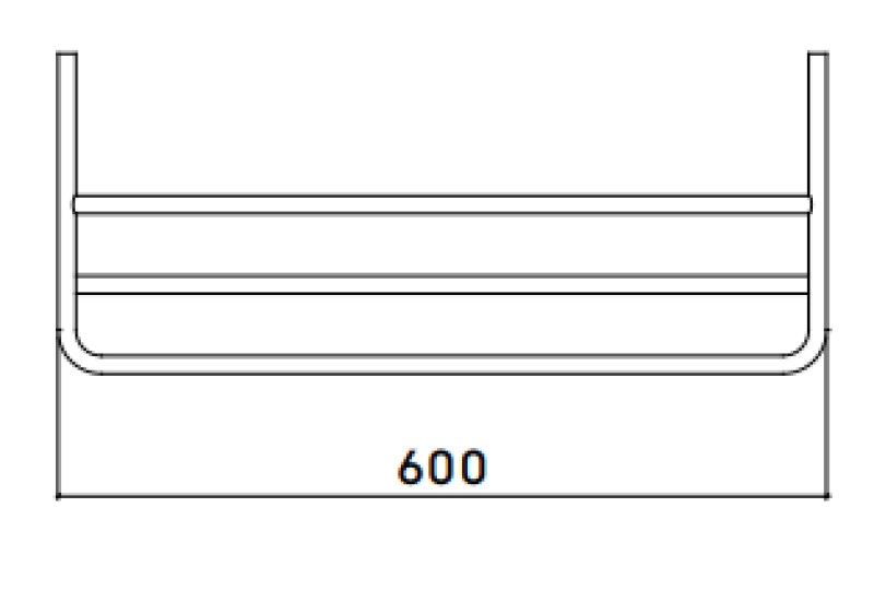 Waterevolution flow portasalviette Rame A118CPE