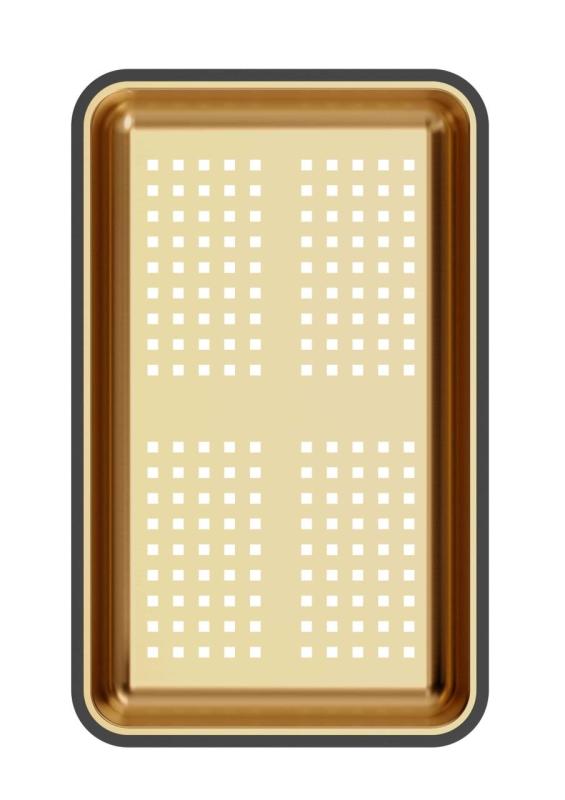 Quadri vassoio di recupero in rame 38x23 cm per lavelli Newport 1208967505