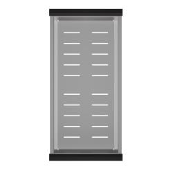 Bacinella di scolo Quadri in acciaio inossidabile 425x200mm per i lavelli 1208967516