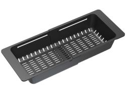 Quadri nero regolabile cestello di scarico 320/460 x 185mm per lavelli 1208967541