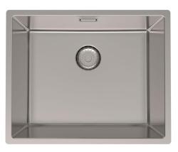 Pure.Sink Prestige lavello in acciaio inossidabile 50x40 cm raggio 10 mm montaggio sottotop, filo top e incasso PPG5040-02