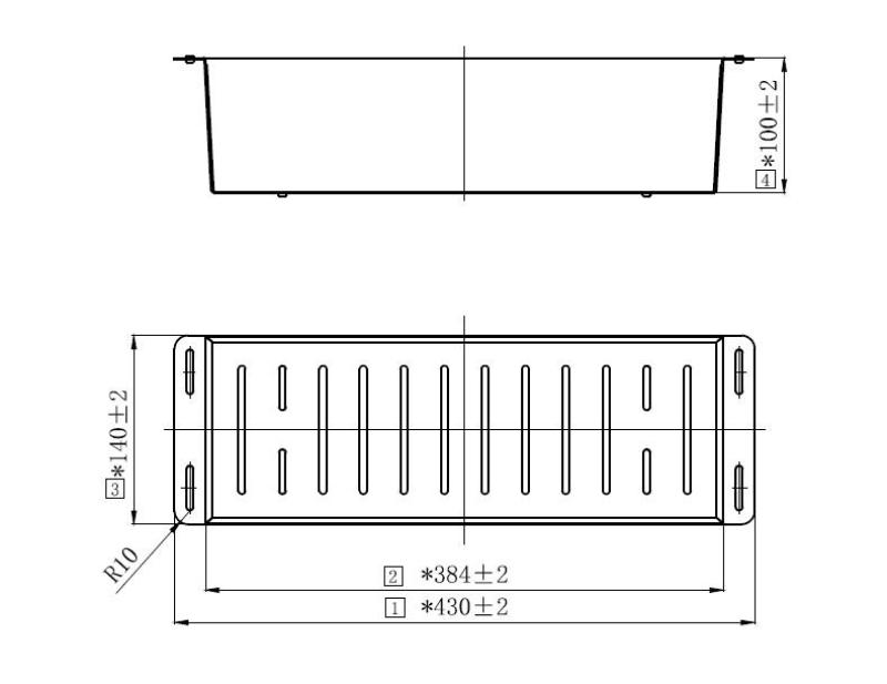 Pure.Sink Exclusivo Vassoio per lavello Goud COL-Gold