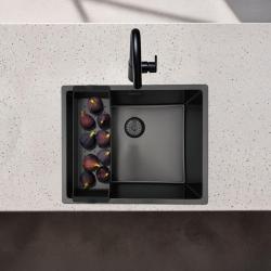 Pure.Sink Prestige vaschetta per lavello Gun Metal PPGCL40-61