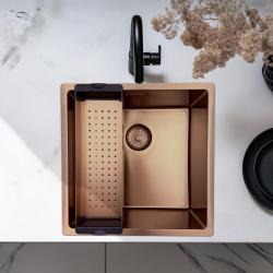 Pure.Sink Prestige vaschetta lavello Rame PPGCL40-62