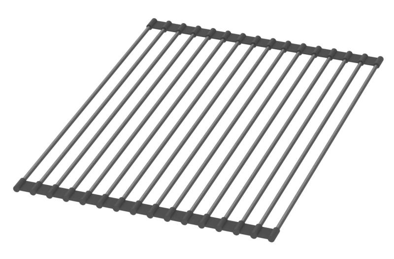 Pure.Sink Prestige tappetino arrotolabile per lavello Gun Metal PPGRM40-61