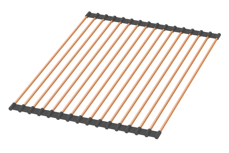 Pure.Sink Prestige tappetino arrotolabile per lavello Rame PPGRM40-62