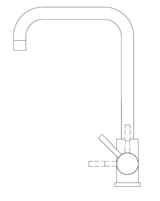 Pure.Sink Elite Steel Pure rubinetto da cucina PVD oro spazzolato PS8010-60