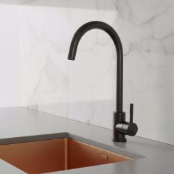 Pure.Sink Elite Steel Stream rubinetto da cucina Nero opaco PS8044-10