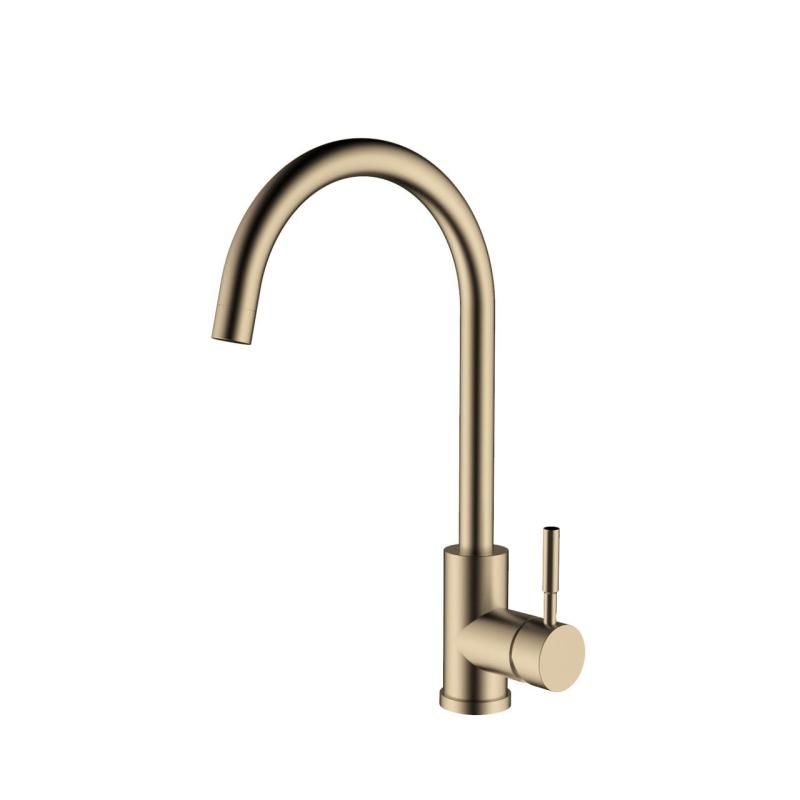 Rubinetto da cucina Pure.Sink Elite Steel Stream in acciaio PVD oro spazzolato PS8044-6