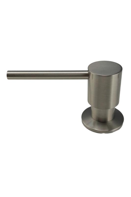 Pure.Sink Elite Steel Shine incasso dispenser per sapone in acciaio inossidabile, ricaricabile dall'alto PS9010-02.