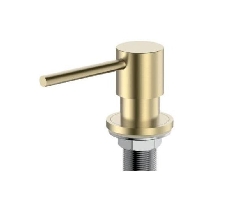 Pure.Sink Elite Steel Shine dispenser di sapone da incasso PVD oro spazzolato ricaricabile dall'alto PS9010-60