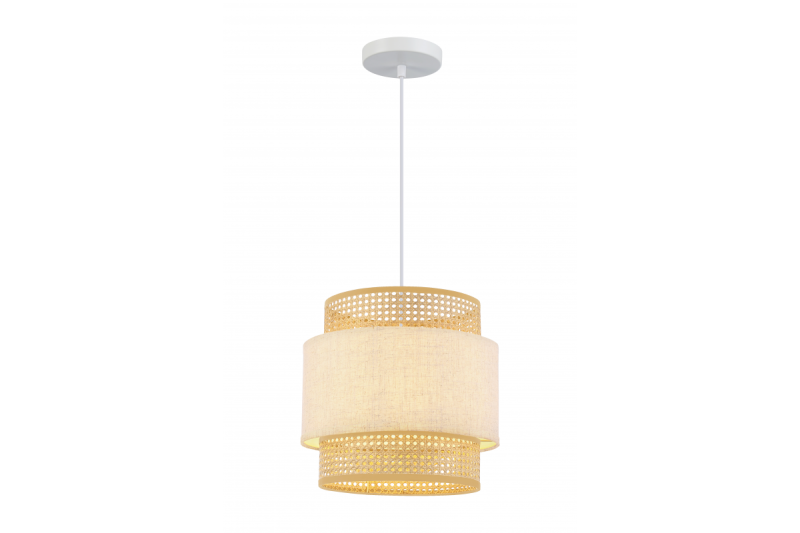 Lampada da soffitto ABRA, 6168, AC220-240V, 50/60Hz, 1*E27, max.40W, IP20, media 40 cm, crema